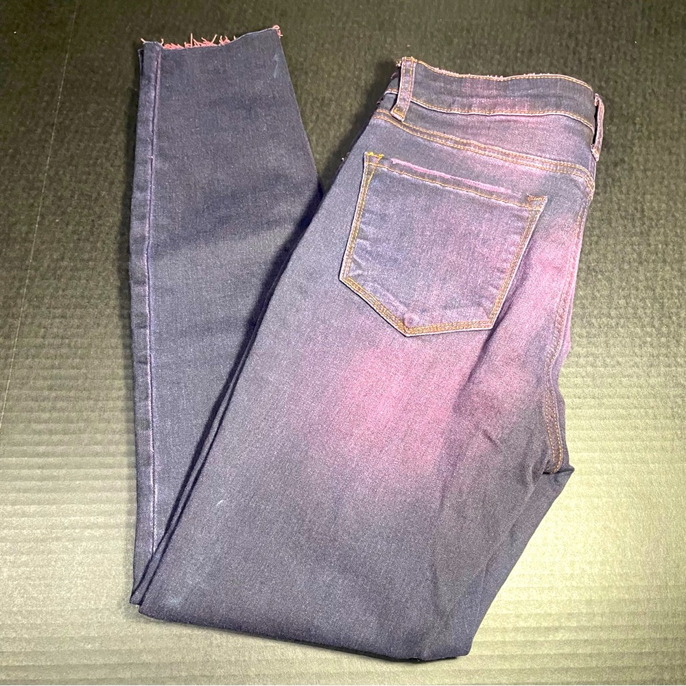 Excellent STS BLUES Ellie High Rise ankle jeans in faded purple size 27